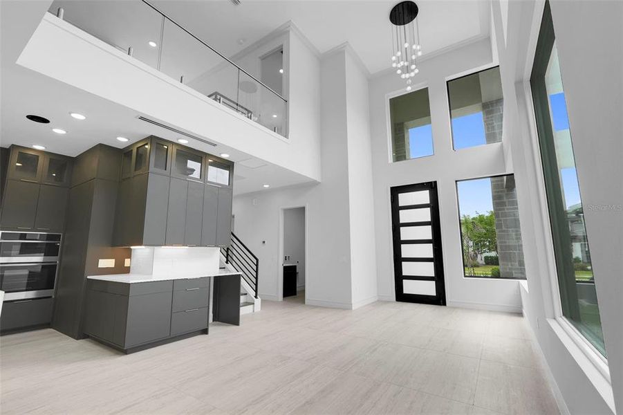 Furnished interior view inside a new home in Hampton Green at Providence, Davenport (Image 13).