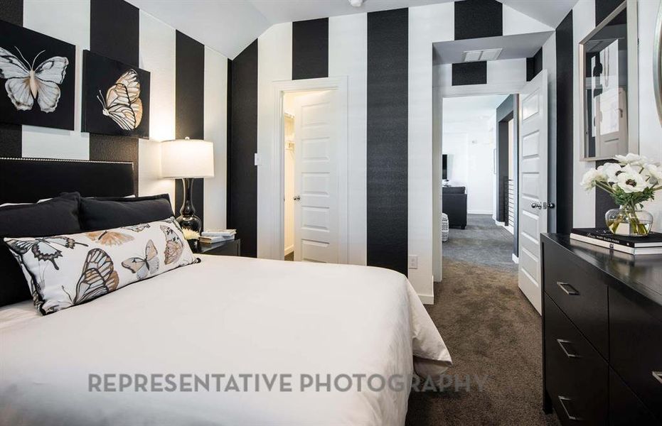 Furnished interior view inside a new home in The Parks at Wilson Creek: 40ft. lots, Celina (Image 26). Furnished interior view inside a new home in The Parks at Wilson Creek: 40ft. lots, Celina (Image 26).