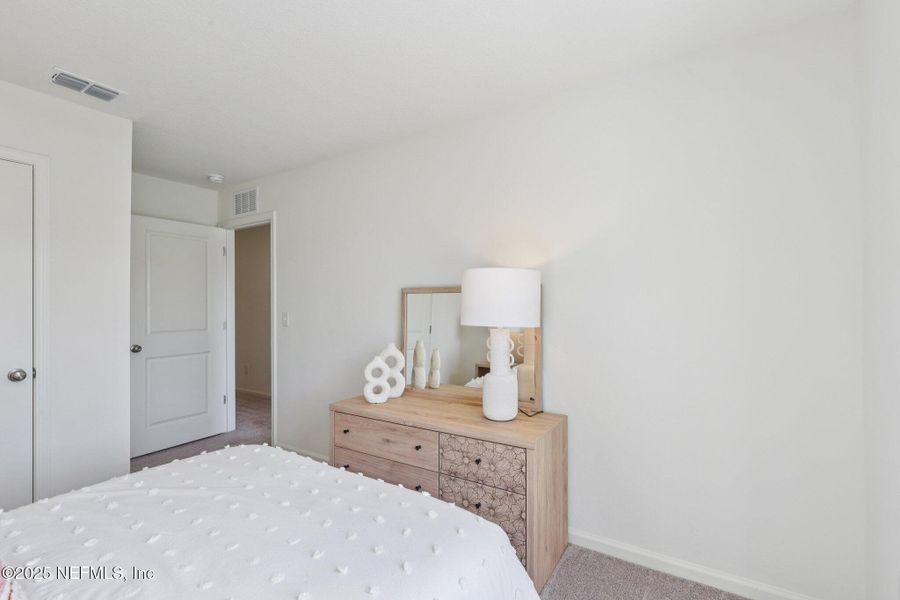 Furnished interior view inside a new home in Kings Landing, Jacksonville (Image 32). Furnished interior view inside a new home in Kings Landing, Jacksonville (Image 32).