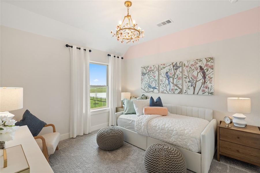 *Model Representation - Spacious secondary bedroom