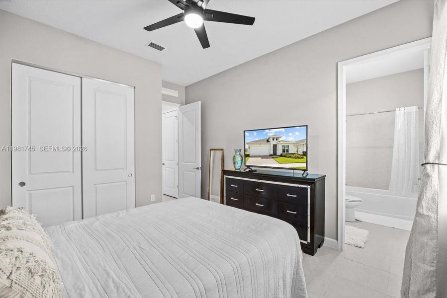 Furnished interior view inside a new home in Veranda Preserve, Port St. Lucie (Image 33).