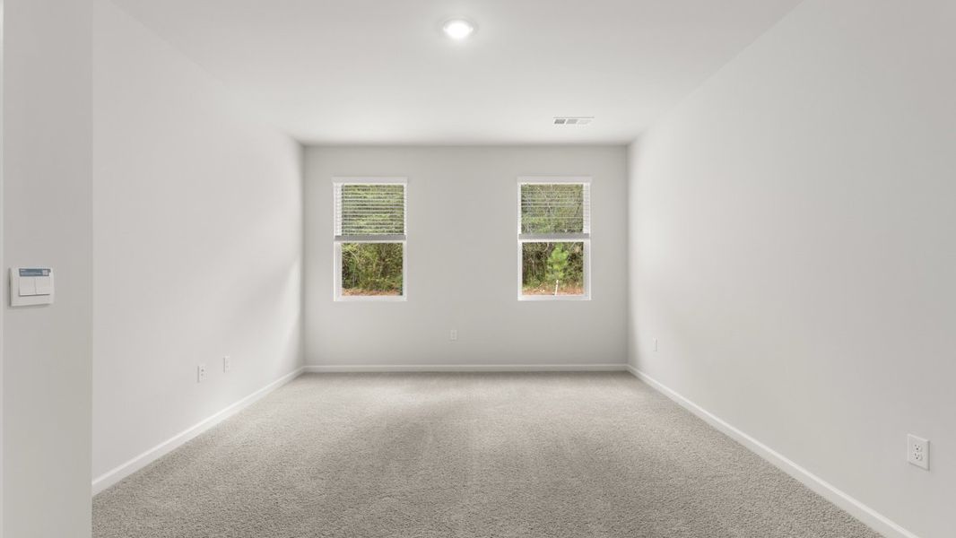 Representative unfurnished interior of a home built from the Booth by D.R. Horton in Grandview at Lanier, Dawsonville (Image 26).