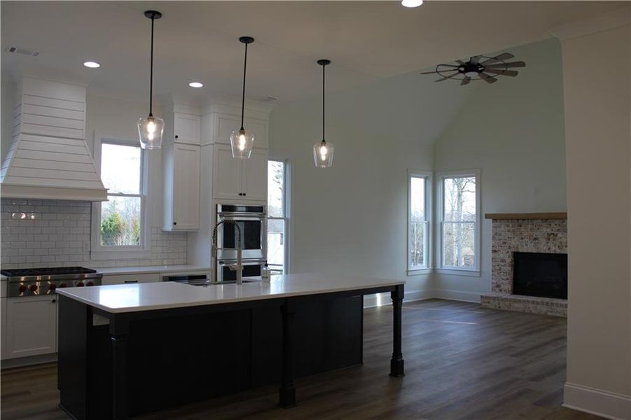 Furnished interior view inside a new home in , Milton (Image 5).