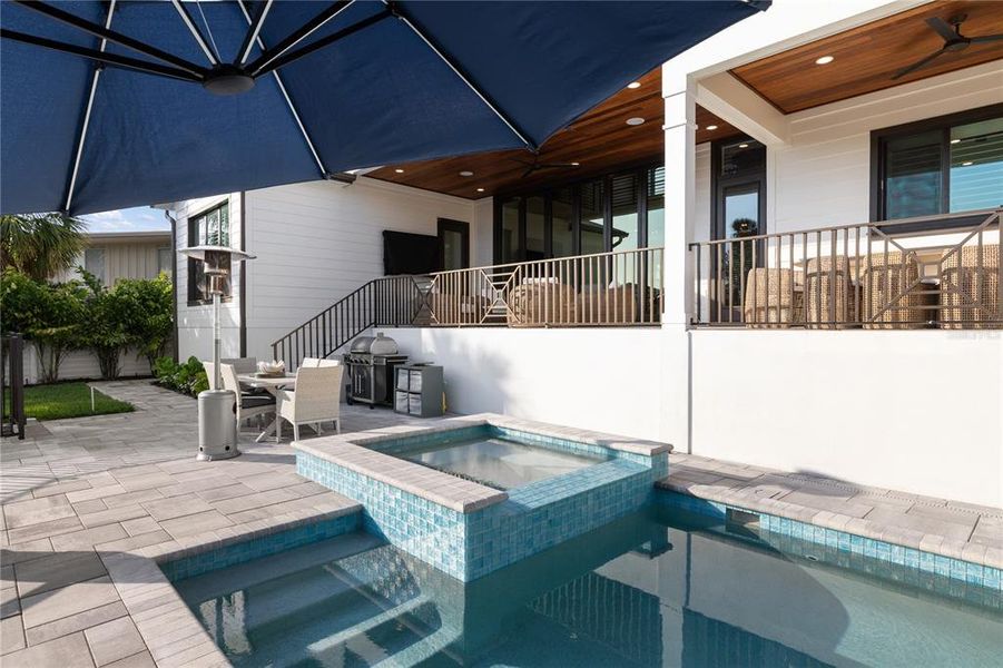 Exterior details and patio area of a home in , Sarasota (Image 49). Exterior details and patio area of a home in , Sarasota (Image 49).