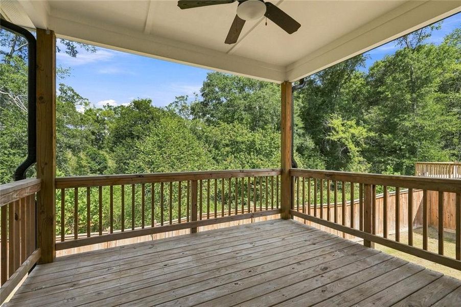 Exterior details and patio area of a home in Little River Falls, Woodstock (Image 24).