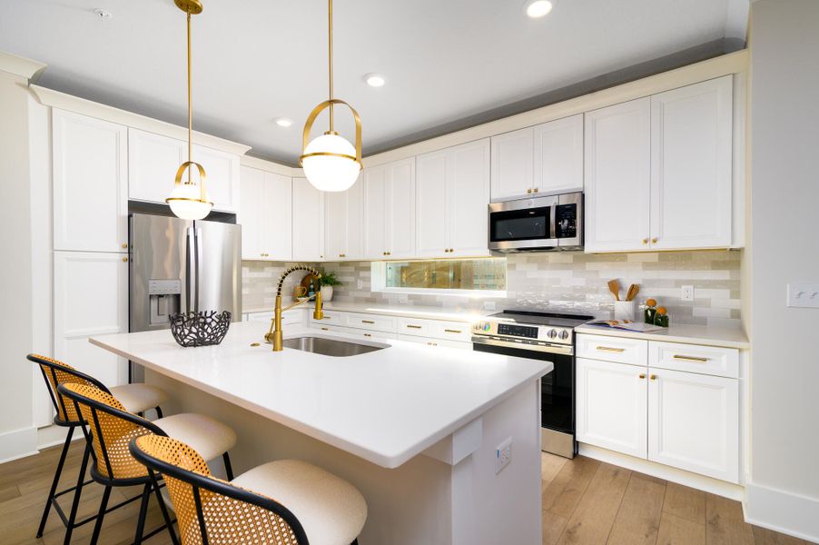 Furnished interior view inside a new home in Walk at Park Circle, North Charleston (Image 13). Furnished interior view inside a new home in Walk at Park Circle, North Charleston (Image 13).