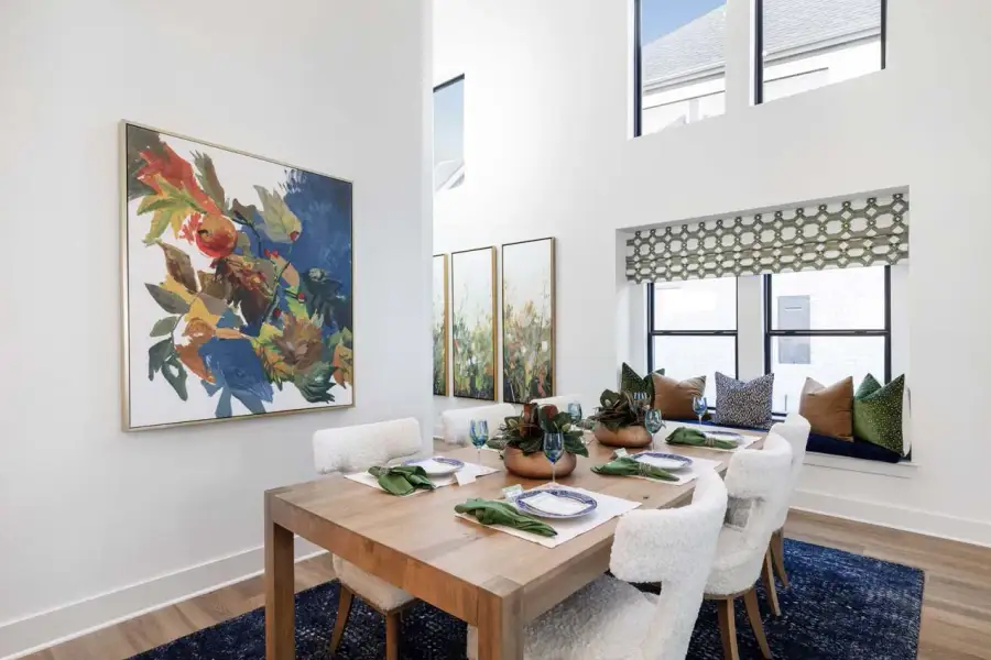 Representative Dining Room - some options shown Representative Dining Room - some options shown