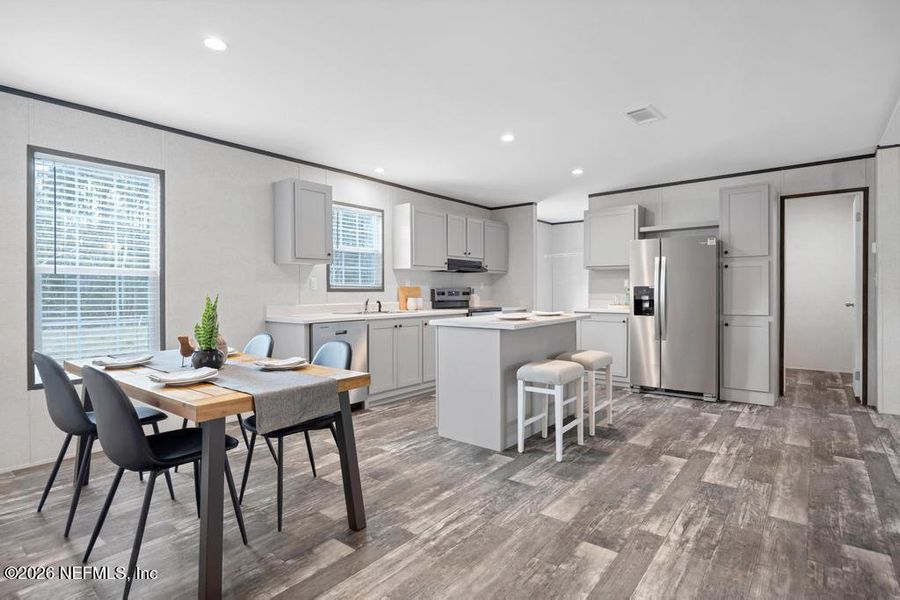 Furnished interior view inside a new home in , Hastings (Image 8).