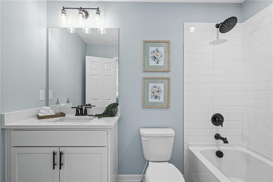 Furnished interior view inside a new home in Fern Hollow, Buford (Image 45).
