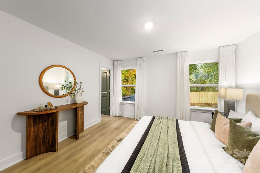 Furnished interior view inside a new home in , Charlotte (Image 28). Furnished interior view inside a new home in , Charlotte (Image 28).