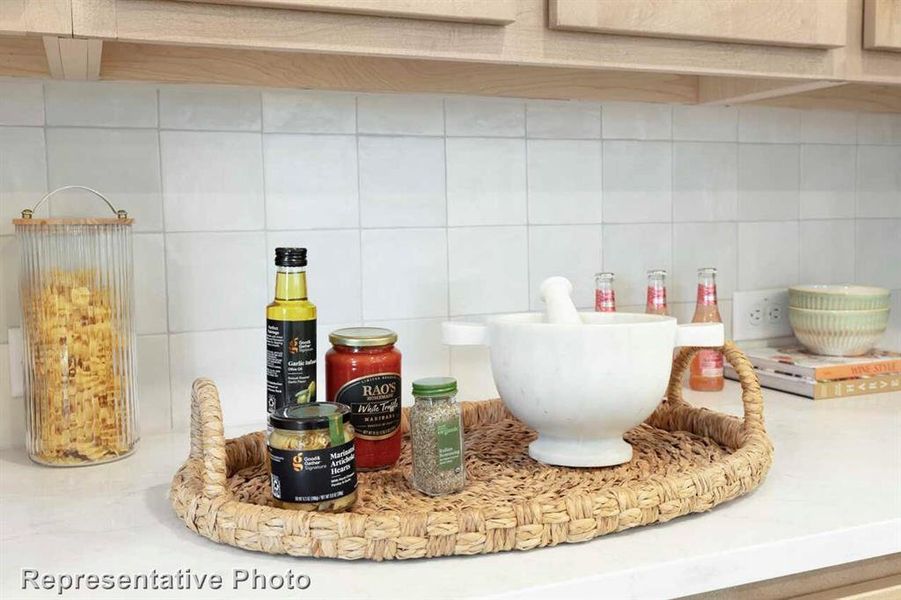 Furnished interior view inside a new home in Creekshaw, Royse City (Image 4).