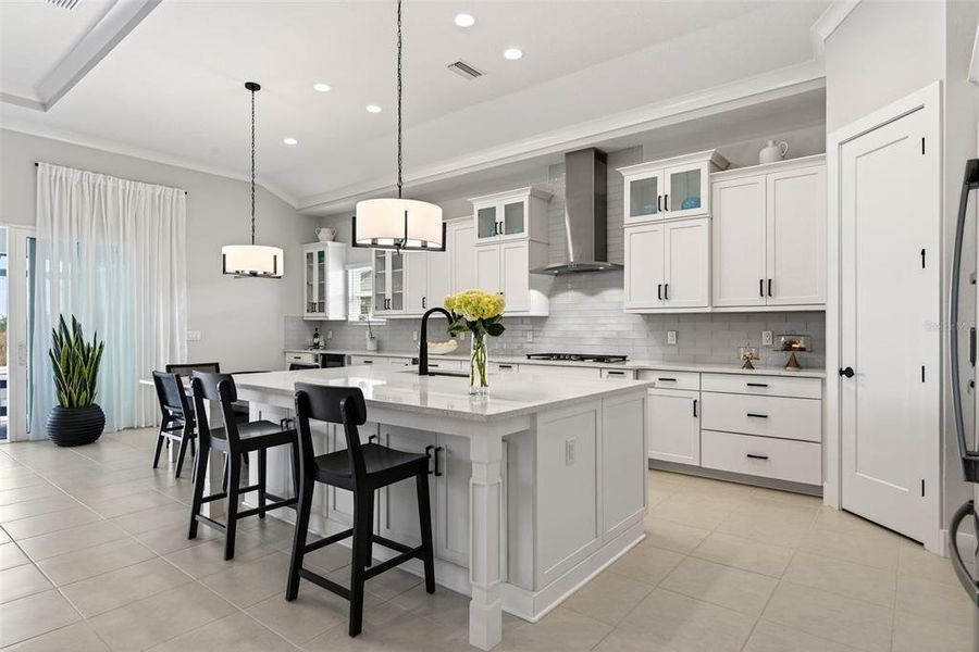 Furnished interior view inside a new home in , Venice (Image 12).