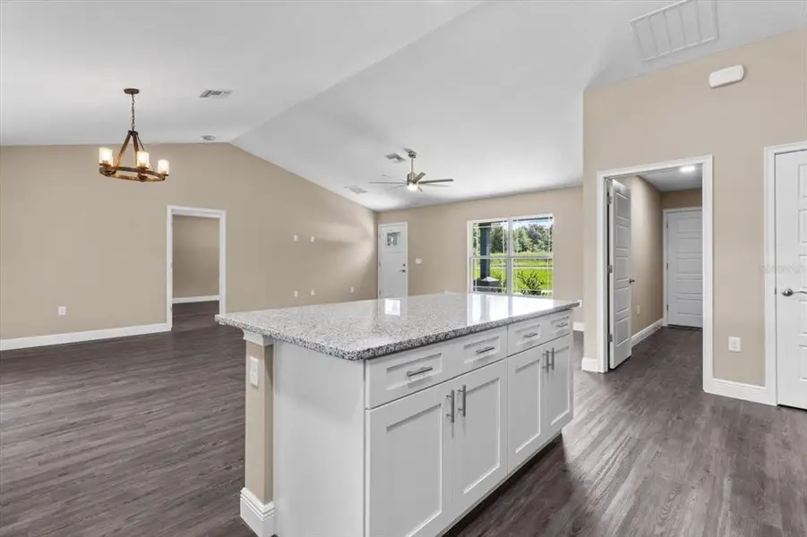 Furnished interior view inside a new home in , Citrus Springs (Image 9).