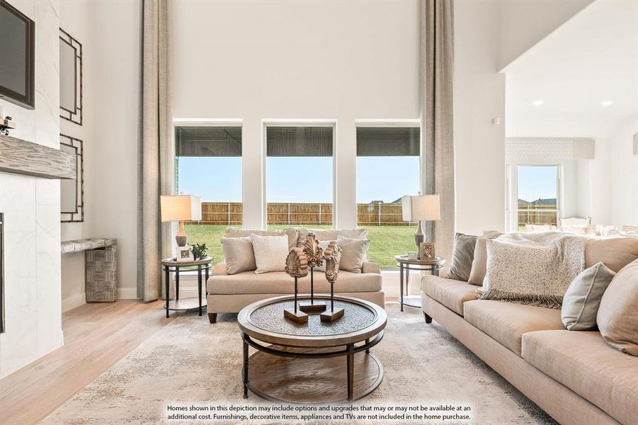 Furnished interior view inside a new home in West Crossing, Anna (Image 35).