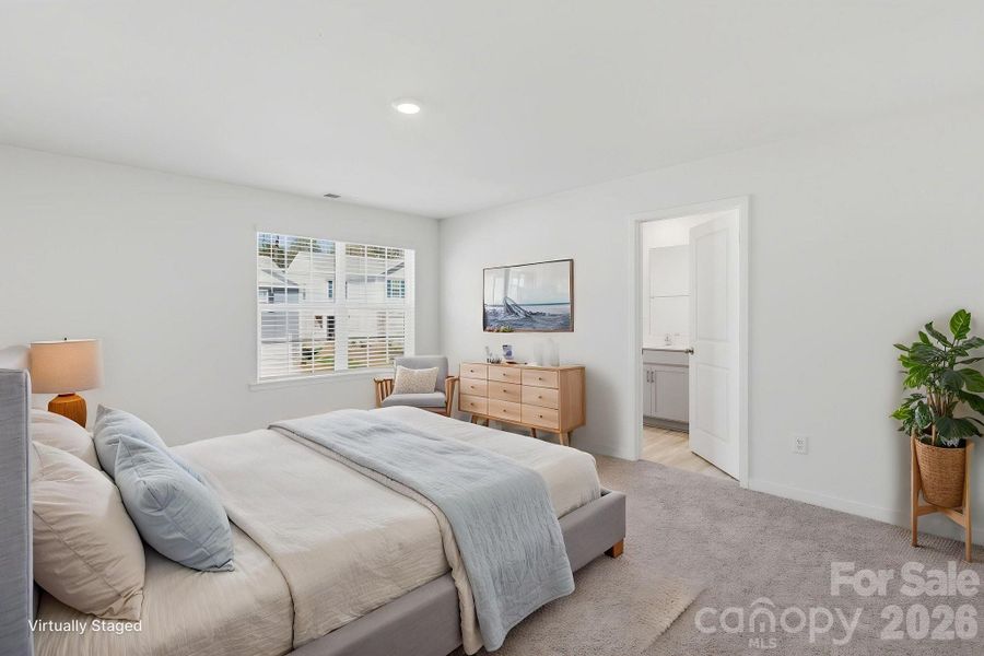 Furnished interior view inside a new home in Huffman Ridge, Hickory (Image 5).