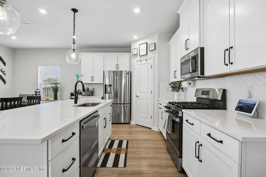 Furnished interior view inside a new home in , St. Augustine (Image 36).