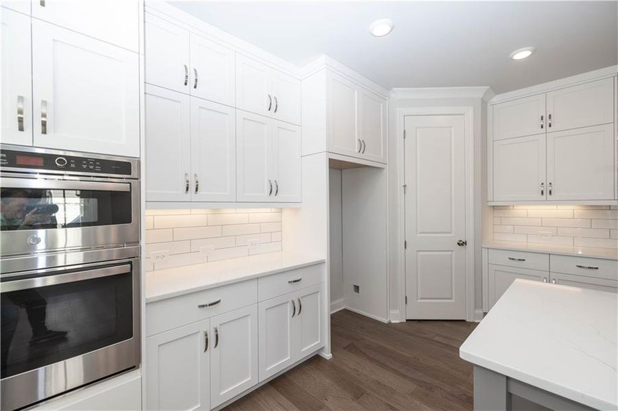 Furnished interior view inside a new home in Promenade at Sawnee Village, Cumming (Image 11). Furnished interior view inside a new home in Promenade at Sawnee Village, Cumming (Image 11).