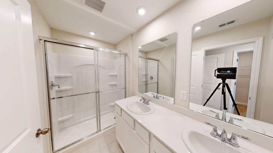 Furnished interior view inside a new home in Egret Creek, Jacksonville (Image 6).