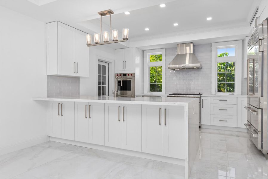 Furnished interior view inside a new home in , Palm Beach (Image 13).