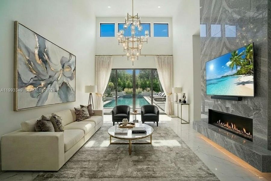 Furnished interior view inside a new home in , Oakland Park (Image 5).