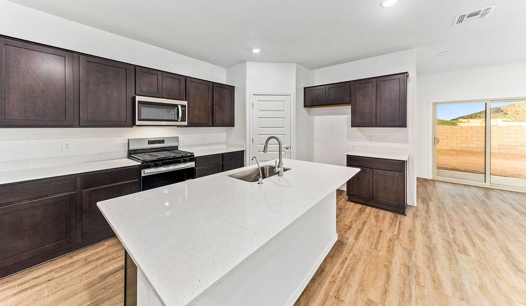 Furnished interior view inside a new home in Saguaro Bloom, Marana (Image 5). Furnished interior view inside a new home in Saguaro Bloom, Marana (Image 5).