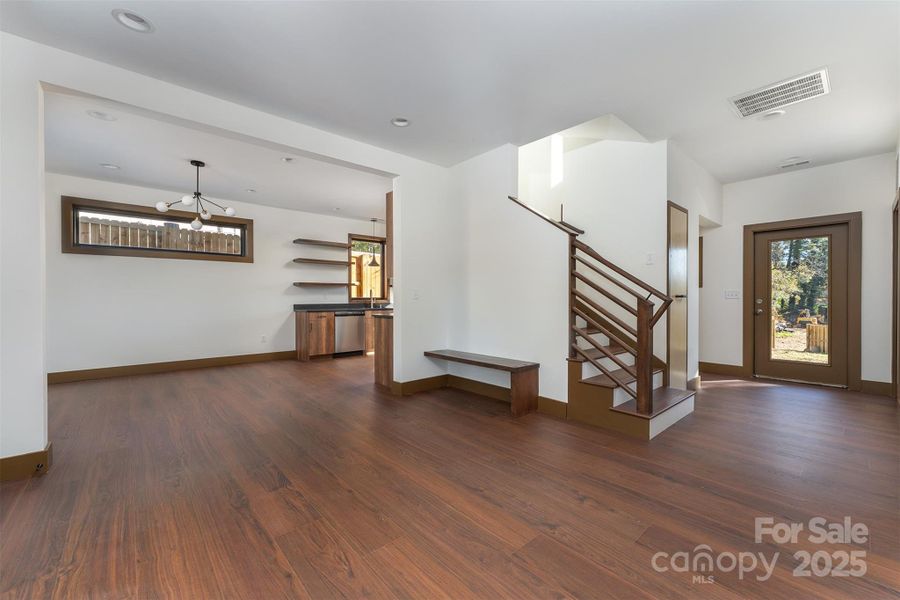 Spacious, unfurnished interior of a new home in , Asheville (Image 36). Spacious, unfurnished interior of a new home in , Asheville (Image 36).