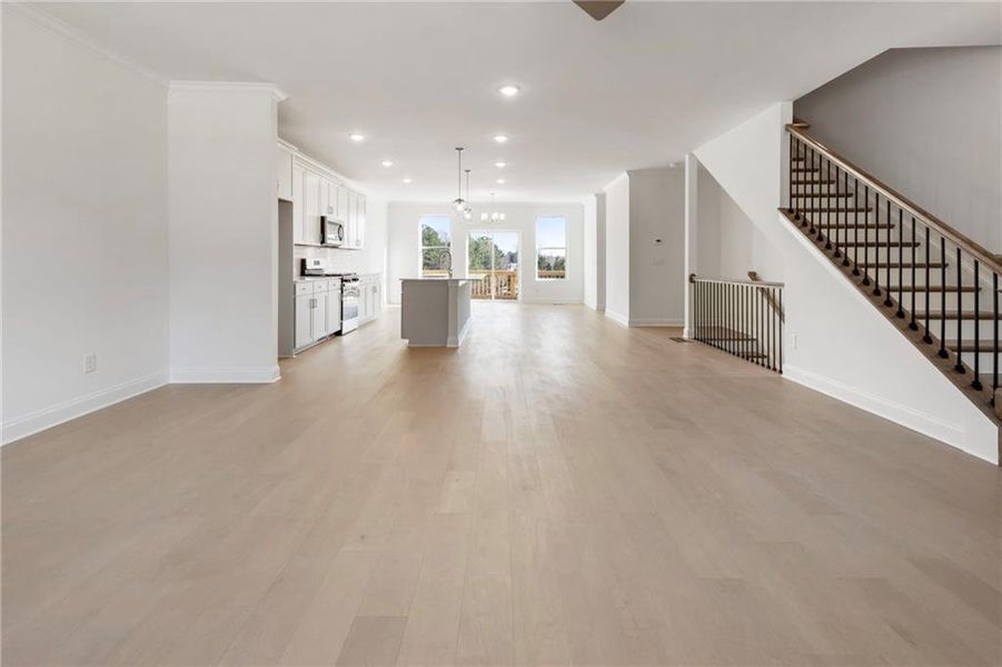 Spacious, unfurnished interior of a new home in , Sugar Hill (Image 30). Spacious, unfurnished interior of a new home in , Sugar Hill (Image 30).