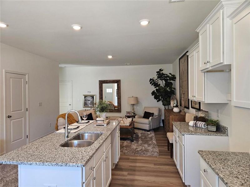 Furnished interior view inside a new home in , Conyers (Image 13).