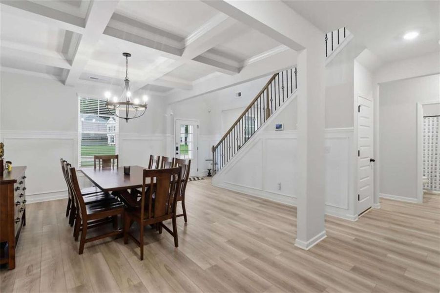 Furnished interior view inside a new home in Trinity Park, McDonough (Image 19).