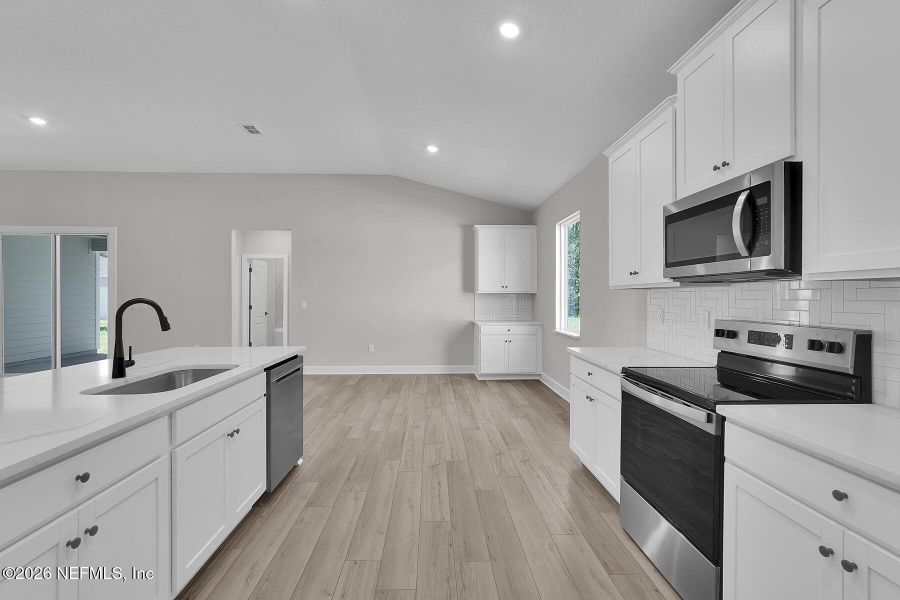 Furnished interior view inside a new home in , Jacksonville (Image 7).