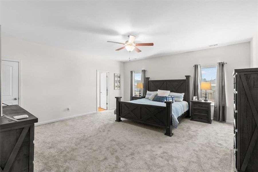 Furnished interior view inside a new home in Jackson Farm, Cartersville (Image 42).