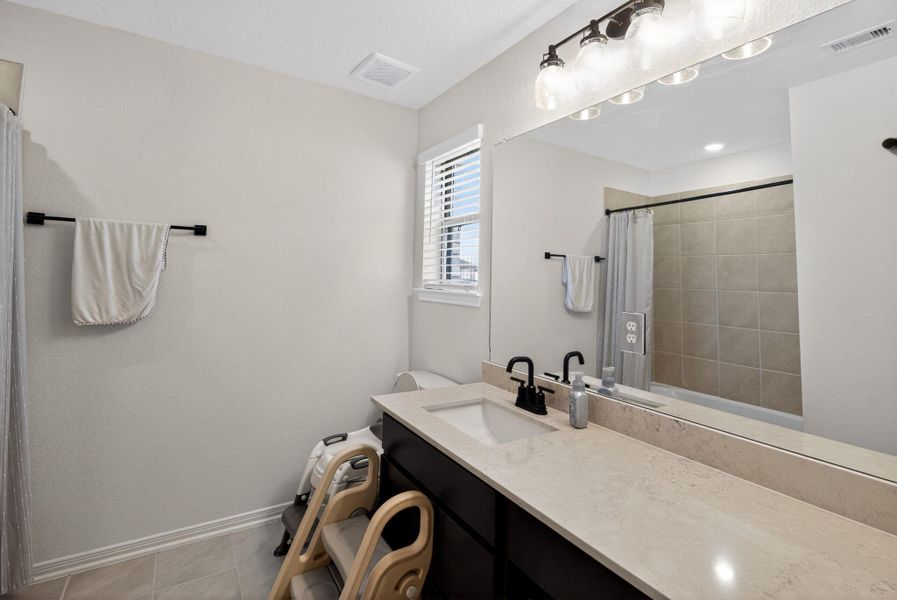 Furnished interior view inside a new home in , Katy (Image 6). Furnished interior view inside a new home in , Katy (Image 6).