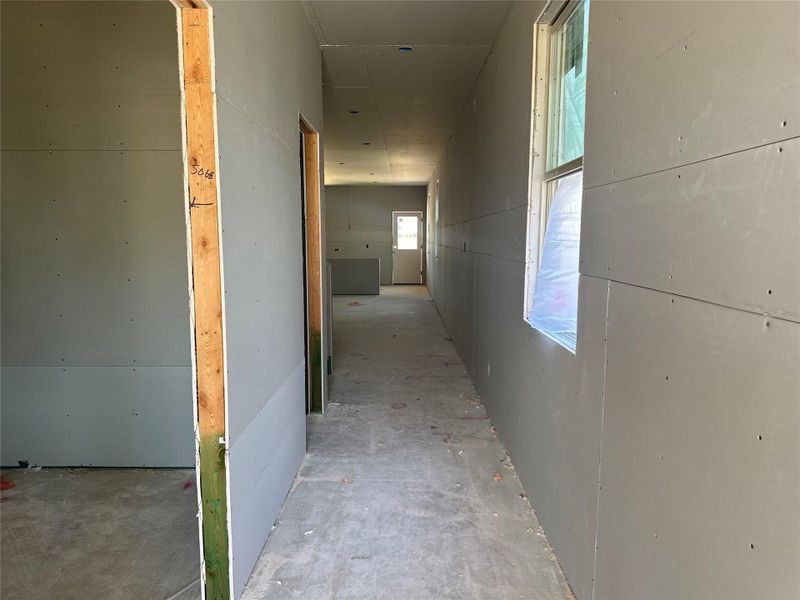 In-progress construction of a new home in Berry Creek Highlands, Georgetown, TX (Image 16).