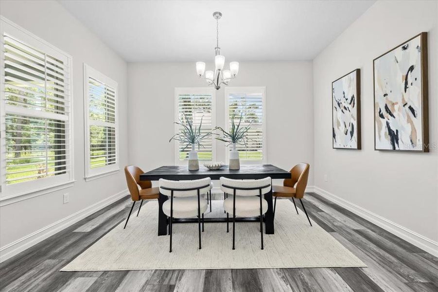 Furnished interior view inside a new home in , Lecanto (Image 22).