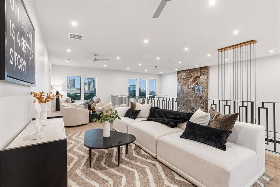 Furnished interior view inside a new home in , Dallas (Image 5). Furnished interior view inside a new home in , Dallas (Image 5).