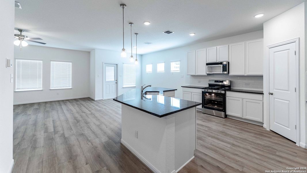 Furnished interior view inside a new home in Mesa Vista, Von Ormy (Image 5).