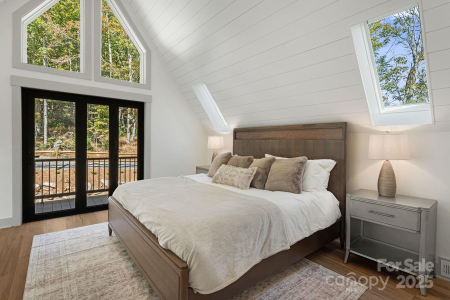 Furnished interior view inside a new home in , Seven Devils (Image 4).