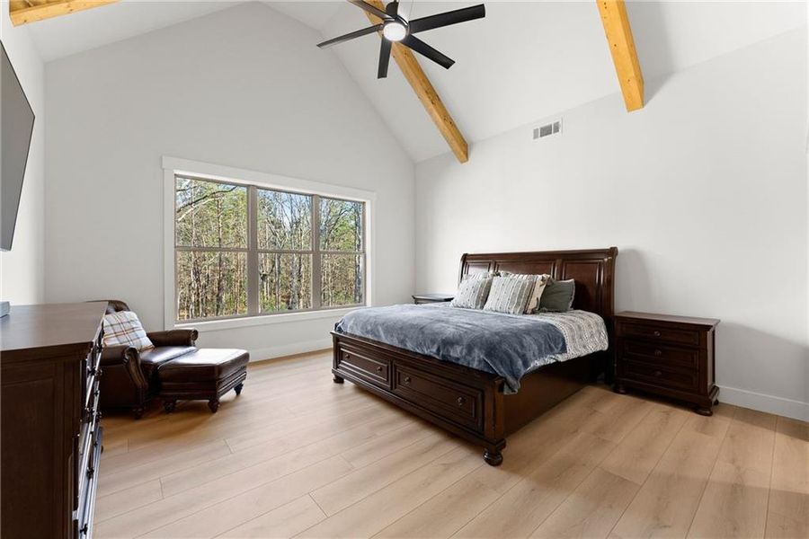 Furnished interior view inside a new home in , Sautee Nacoochee (Image 38). Furnished interior view inside a new home in , Sautee Nacoochee (Image 38).