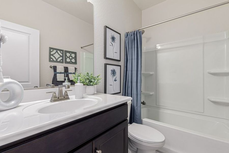 Representative furnished interior of a home built from the Katmai by Courtland Communities in Maple at North Copper Canyon, Surprise (Image 3).