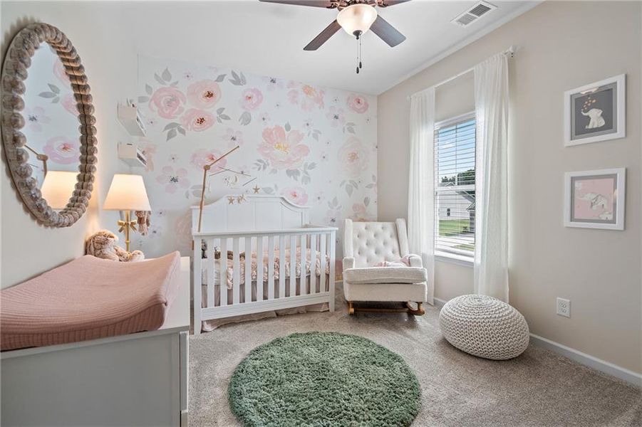 Furnished interior view inside a new home in Oakmont, Dallas (Image 24).