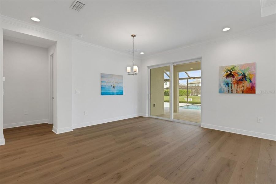 Spacious, unfurnished interior of a new home in Cassata Lakes, Nokomis (Image 53).