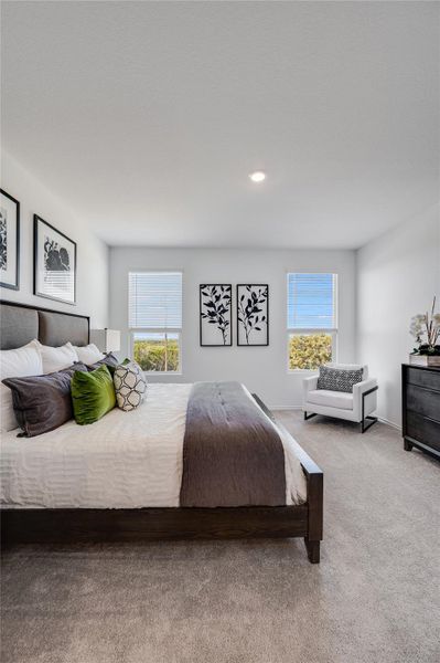 Furnished interior view inside a new home in , Bertram (Image 8).