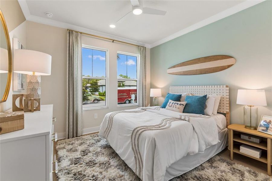 Furnished interior view inside a new home in Cassata Lakes, Nokomis (Image 21).