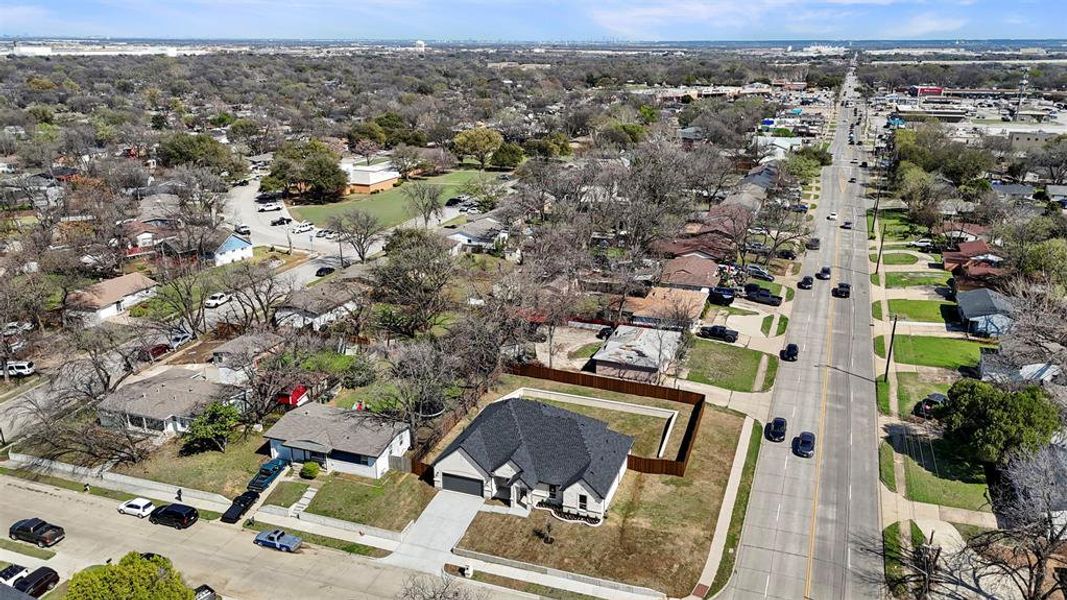 Front exterior of a new home in , Arlington, TX, highlighting curb appeal (Image 2). Front exterior of a new home in , Arlington, TX, highlighting curb appeal (Image 2).