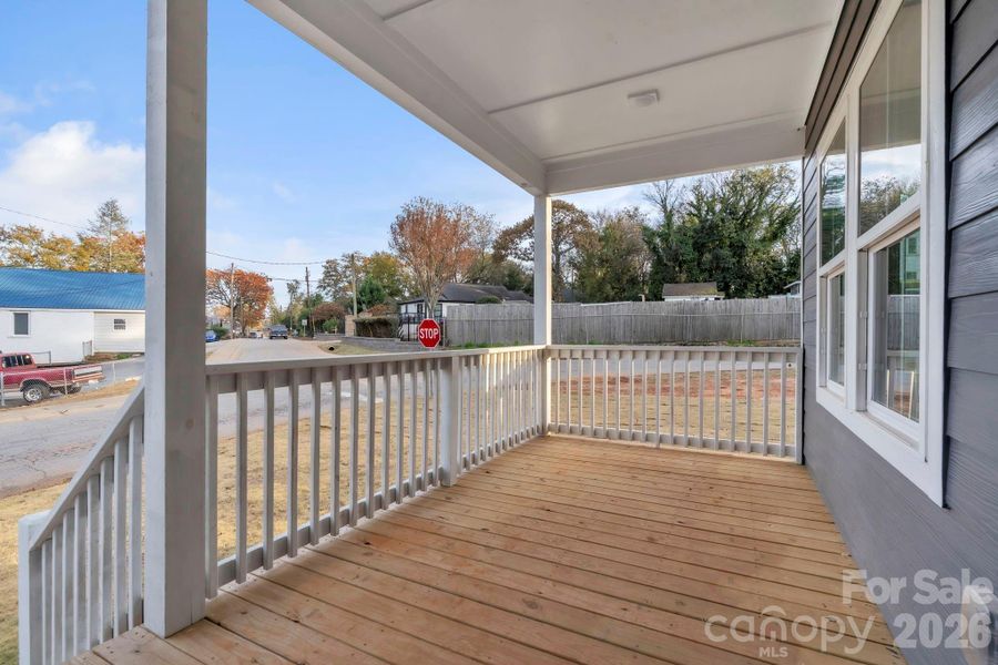 Exterior details and patio area of a home in , Greenville (Image 15).