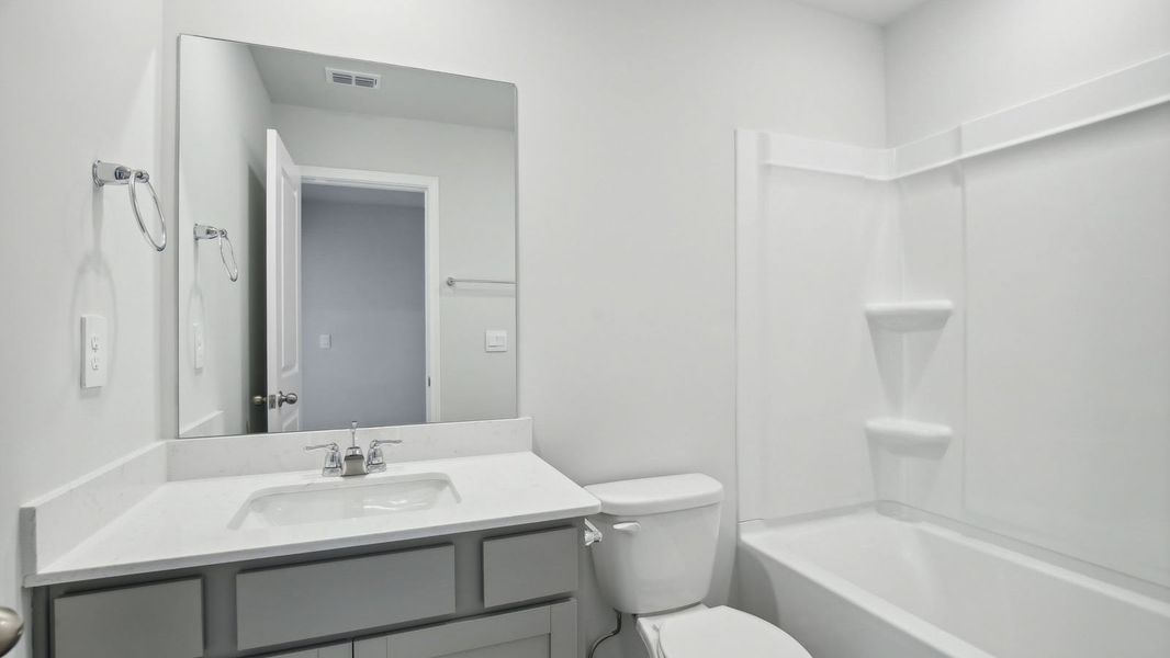 Furnished interior view inside a new home in River Landing Townhomes, Murfreesboro (Image 14).