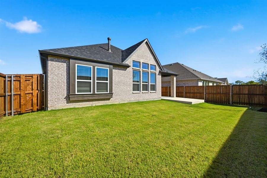 Exterior details and patio area of a home in Heritage Ranch: 50ft. lots, Sherman (Image 2).