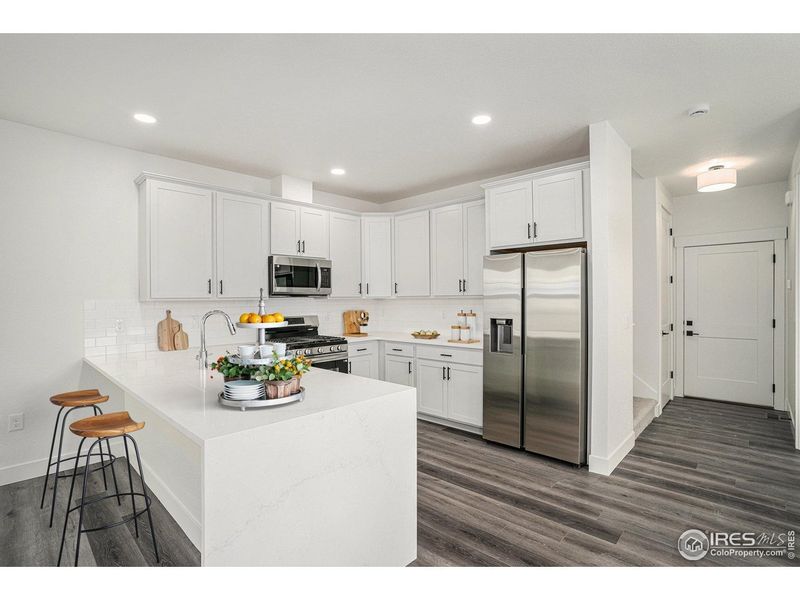 Furnished interior view inside a new home in Eagle Brook Meadows, Loveland (Image 8).