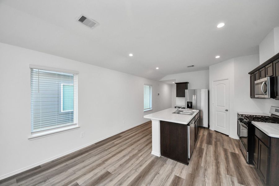 Furnished interior view inside a new home in Legacy Park, Houston (Image 14).