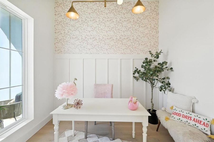 Furnished interior view inside a new home in , Roanoke (Image 27).